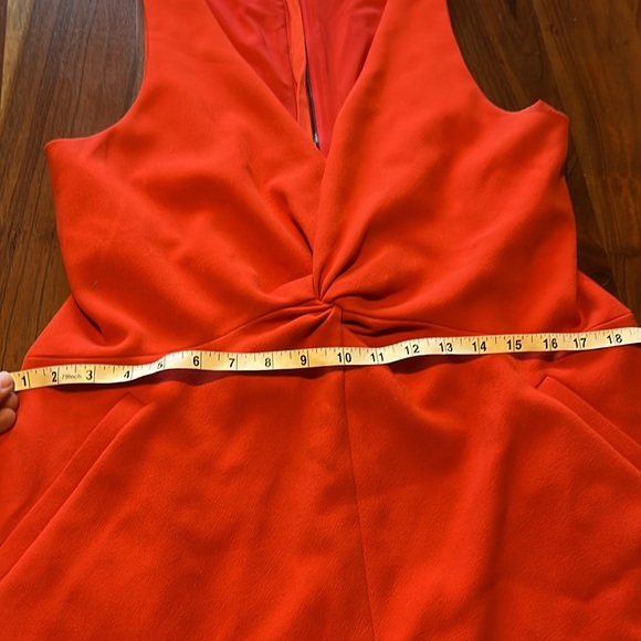 Anthropologie Leifsdottir Fit Flare Twisted Dress 12 - Picture 7 of 12